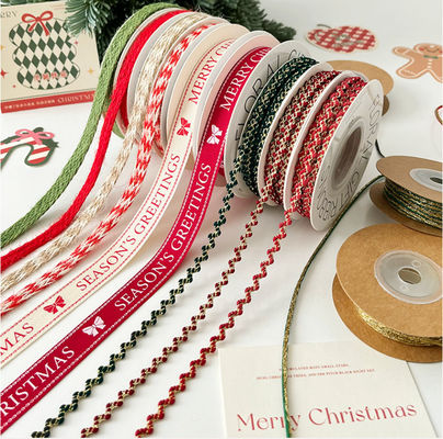 Beli Musim salju Waktu pita Bunga Bundle Bow Dasi Festival Suasana Dekorasi Bahan kemasan DIY buatan tangan pembuatan online