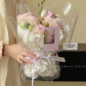 Beli 57*57cm Kertas Khusus Yang Anggun dan Berwarna Sydney Kertas Kemasan Bunga Bunga online manufacture