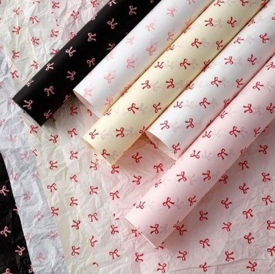 Beli Kupu-kupu Cetak Snow Pear Paper, Banyak Warna Bunga Wrapping Paper online manufacture