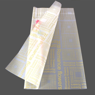 Beli Bunga Bungkus huruf Inggris Matte Paper Semi-transparent Frosted Paper dan bahan bunga untuk bungkus hadiah online manufacture