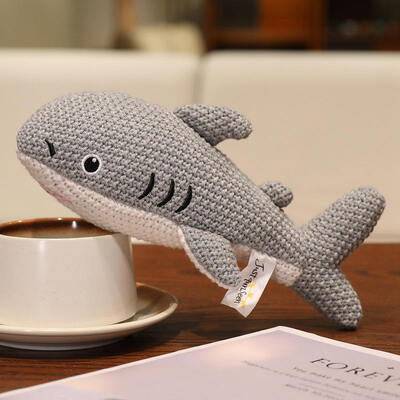 Beli 25cm Ocean Animal Crochet Toy, Plum Short dengan PP Cotton, CPC/CE Certified Gift pembuatan online