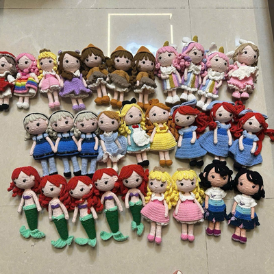 Beli Mainan Boneka Amigurumi Buatan Tangan Boneka Rajut Boneka Bayi Balita Anak Boneka Binatang OEM Murah Grosir Produk Vietnam pembuatan online