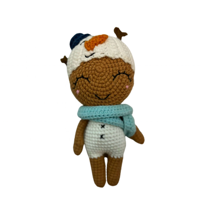 Beli Boneka Rajutan Modis Koleksi Amigurumi Set Mainan Mewah Mini Buatan Tangan Diisi dengan Boneka Pasak Baiana untuk Anak Perempuan pembuatan online