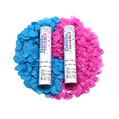 Beli Ungkapkan Gender Confetti Cannon Popper Pesta Biodegradable Untuk Baby Shower online manufacture