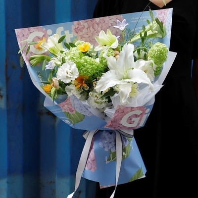 Harga yang bagus Kertas Pembungkus Florist Cetak Untuk Pabrik Kemasan Kado Disediakan Langsung on line