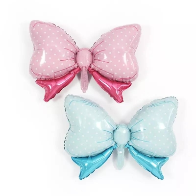 Harga yang bagus Grosir Putaran Dot Busur Permen Balon Ulang Tahun Bayi Aluminium Foil Balon Dekorasi Perlengkapan Pesta on line