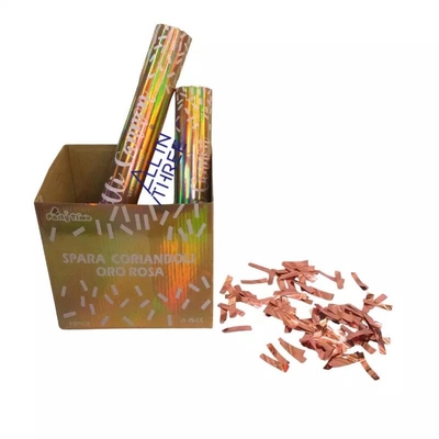 Harga yang bagus Grosir Rose Gold Silver White Paper Confetti Cannon Shooter Party Popper untuk Pesta Pernikahan Ulang Tahun on line