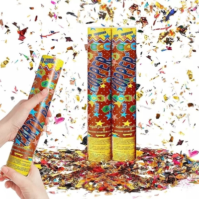Harga yang bagus Grosir Compressed Air Twist Party Confetti Cannon Popper Confetti Shooter on line