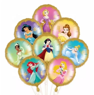 Harga yang bagus Grosir putri helium foil 18 inch foil balon untuk dekorasi pesta ulang tahun hadiah on line