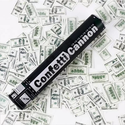 Harga yang bagus Biodegradable Paper Money Dollar Partai Popper Confetti Cannon on line