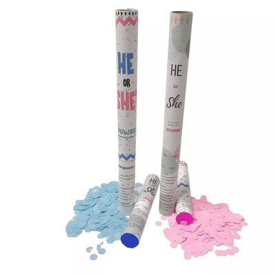 Harga yang bagus Baby Shower Jenis Kelamin Mengungkap Confetti Cannon Ramah Lingkungan on line