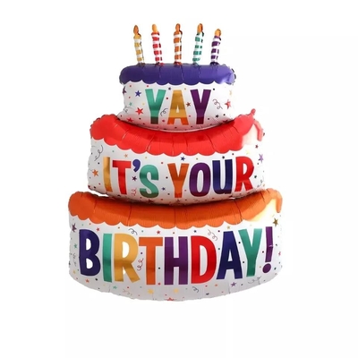 Harga yang bagus Cake Tema Balon Aluminium Foil Mainan Anak Untuk Dekorasi Pesta Ulang Tahun on line