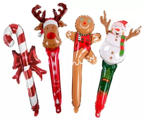 Harga yang bagus Christmas Santa Christmas Tree Bells Foil Balon Ditetapkan Untuk Natal Tahun Baru on line