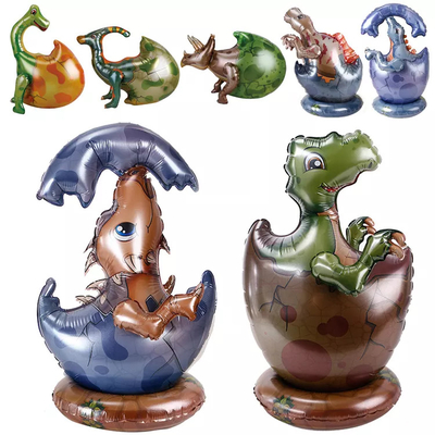 Harga yang bagus Ukuran Besar Berdiri Sendiri Telur Dinosaurus Berbentuk Balon Dekorasi Pesta China Tahan Lama on line