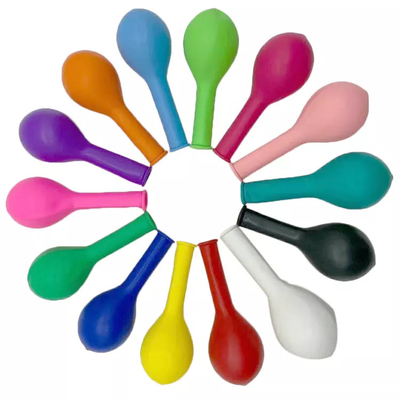 Harga yang bagus Multicolor Bentuk Bulat Balon Standar Lateks 10 inci on line