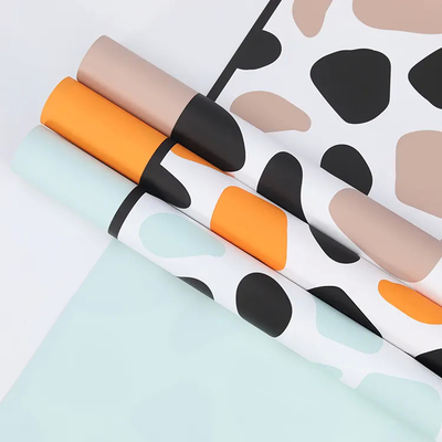 Harga yang bagus Giraffe Floral Packaging Paper Waterproof Plastics Gravure Printing Wax Paper Spesialisasi on line