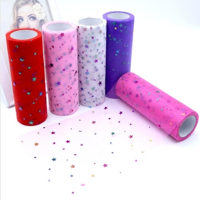 Harga yang bagus Polyester Organza Tulle Rolls Gaya Bertemu Fungsionalitas on line