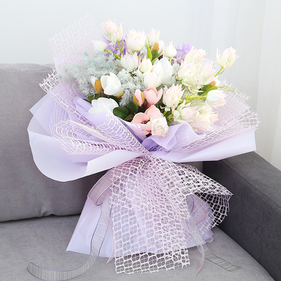 Harga yang bagus Elegant Wedding Dekoratif Bunga Ponggawa Bahan Plastik on line