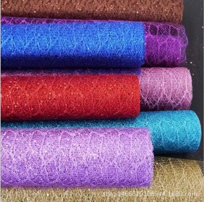 Harga yang bagus Home Dekorasi Organza Material Roll Dengan 100Y Panjang on line