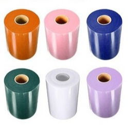 Harga yang bagus 15cm Lebar Organza Tulle Rolls 100Y Panjang Dengan Gaya Rolls on line
