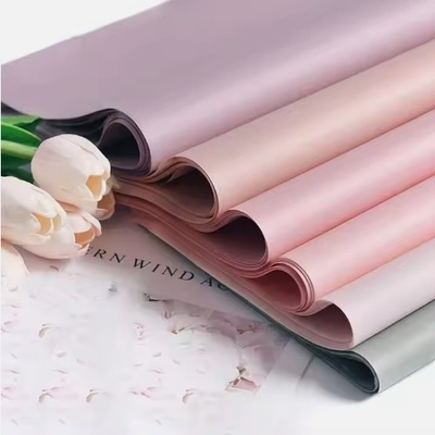 Harga yang bagus Kertas bungkus bunga tahan air Korea Tissue Wrapping Paper Untuk kemasan Natal on line