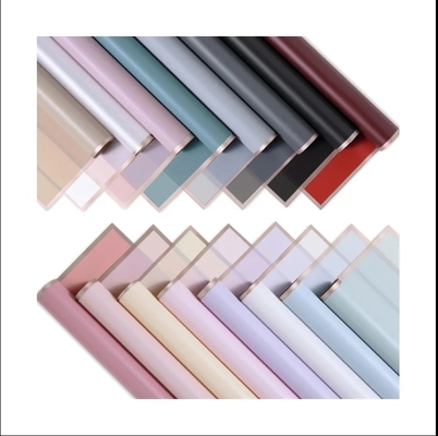 Harga yang bagus Kertas Rintang Emas Translucent Waterproof Pilihan Ideal untuk Bungkus Buket Korea on line