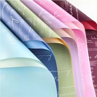 Harga yang bagus Eco Friendly Luxury Flower Bouquet Soap Wrapping Paper Surat 58*58cm dari Korea on line