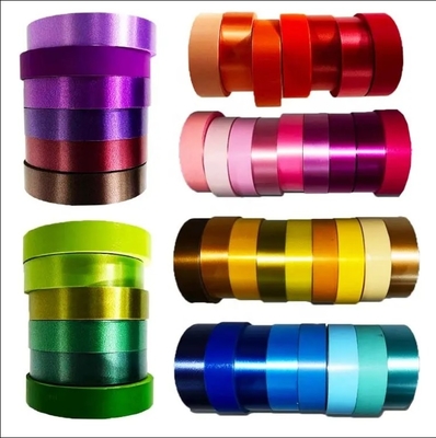 Harga yang bagus High Tenacity Dekorasi Poly PP Polypropylene Ribbon Hadiah untuk Natal Party Membungkus on line