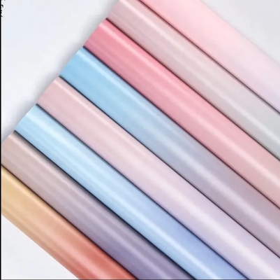 Harga yang bagus 8 Warna Waterproof Flower Wrapping Paper Untuk Bunga Segar dengan Ukuran Paket 59X20X2 cm on line