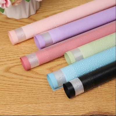 Harga yang bagus Gaya Mode Sederhana Kertas Bungkus Bunga Translucent Frame Warna Kertas Bunga Toko Bunga Bahan Kemasan Grosir on line