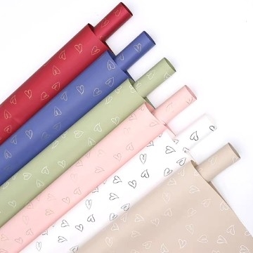Lizhiran kekasih tahan air bunga cinta bungkus kertas bunga kertas toko bunga bunga bahan kemasan