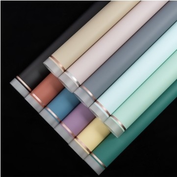 Harga yang bagus New Waterproof Flower Wrapping Paper Wholesale Toko Bunga Perlengkapan Bunga Bunga Buket Bungkus Kertas Bahan on line