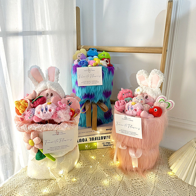 Harga yang bagus Merayakan Hari Valentine Cina dengan Bunga Boneka Plush Creative Pacar Hadiah dalam Berbagai Warna on line