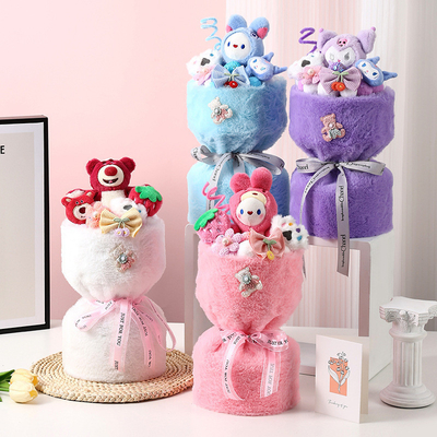 Harga yang bagus Boneka Plush Kartun Hari Anak-anak Hadiah Bungkus Indah Produk Selesai 1 Juni Cute Anak Ulang Tahun Hadiah on line