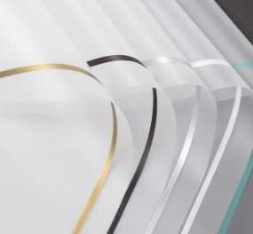 Harga yang bagus Gaya sederhana kertas matte border dengan high-end bunga kertas kemasan on line