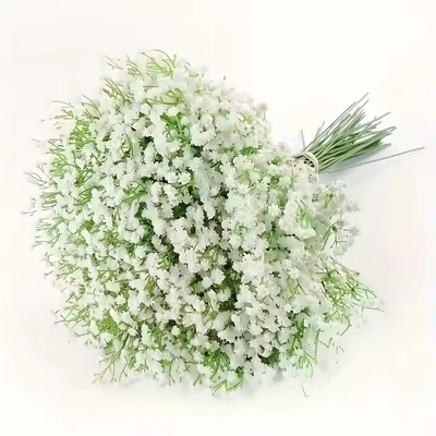 Harga yang bagus SuperZ Baby Breath Bunga buatan realistis Gypsophila Buket dengan pesta pernikahan Dekorasi taman Dekorasi rumah untuk Paskah on line