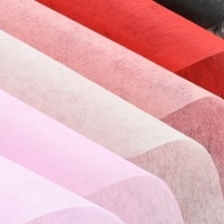Harga yang bagus Kertas kemasan bunga DIY dengan lapisan kain non-woven warna tunggal on line
