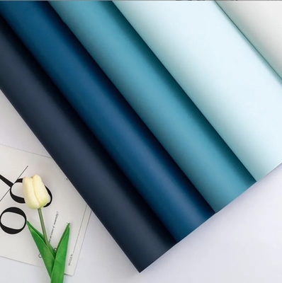 Harga yang bagus Produk baru: Watercolor Flower Island kertas bungkus bunga gaya Korea, film perlis tahan air, bahan bungkus bunga toko bunga grosir on line