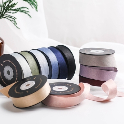 Harga yang bagus Model mat sabuk serpihan salju aksesoris rambut busur DIY bungkus kemasan sabuk beludru aksesoris pakaian sabuk beludru sisi ganda on line