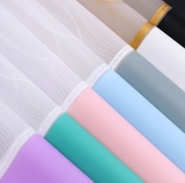 Harga yang bagus BOPP Heart String Waterproof Floral Flower Wrapping Paper Waktu Pengiriman 30-45 Hari on line
