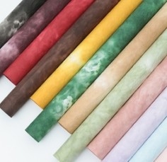 Harga yang bagus Tinta Tie Dye Batu Tekstur Waterproof Bunga Bunga Kemasan Kertas untuk Bungkus Florist Bergaya dan Bungkus Buket on line