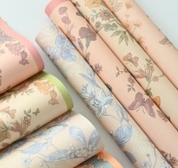 Harga yang bagus Mihua Ji Kraft Kertas Pengaturan Bunga Kertas Kemasan Bunga on line