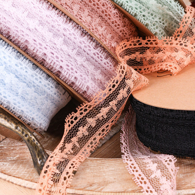 Harga yang bagus Eco-friendly Hollow Lace Crown Ribbon untuk DIY Lolita Pakaian dan aksesoris rambut on line