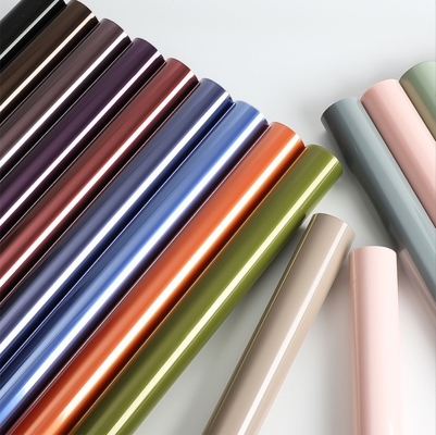 Harga yang bagus Jelly film series waterproof wrapping paper for flower bouquets, candy wrapping paper and ins solid-color gift wrapping paper (Kertas pembungkus yang tahan air untuk buket bunga, kertas pembungkus permen, dan kertas pembungkus hadiah berwarna padat) on line