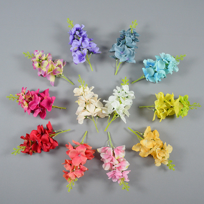 Harga yang bagus Simulasi bunga hyacinth string dekorasi rumah fotografi alat peraga pengaturan ornamen pakaian kepala etnis produksi aksesoris bunga sutra on line