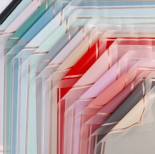 Harga yang bagus Fashion Ins Wind Han Su Paper Flying Jelly Film Flower Packaging Paper Waktu Pengiriman 30-45 hari 30-45 hari Waktu Pengiriman on line