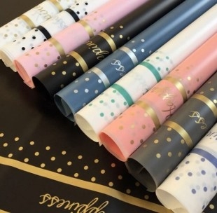 Harga yang bagus Little Lucky Korea Su Paper Waterproof Bunga bungkusan kertas on line