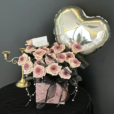 Harga yang bagus Bunga sabun saus plum baru adalah hadiah romantis Festival Qixi untuk pacar dan sahabatmu. on line