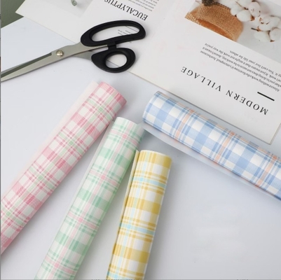 Harga yang bagus Dua warna kotak retro Ouya kertas bungkus bunga kertas kotak hadiah bungkus bunga buket kertas bungkus grosir on line