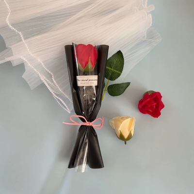 Harga yang bagus Hadiah bunga sabun mawar tunggal baru untuk Hari Guru, Festival Qixi, Hari Valentine, dan Hari Perempuan on line
